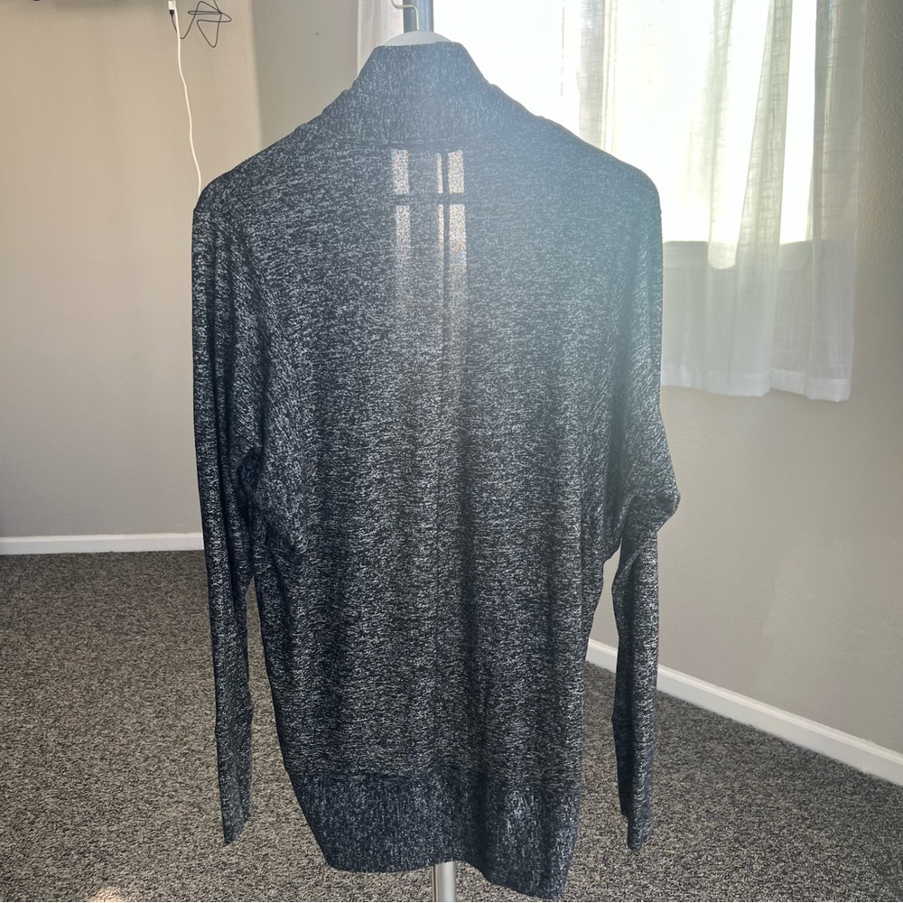ATHLETA Cocoon Open-Front Cardigan Heather Gray - Picture 3 of 8